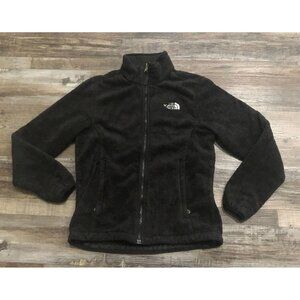 The North Face Womens Small Black Full Zip Fleece Jacket